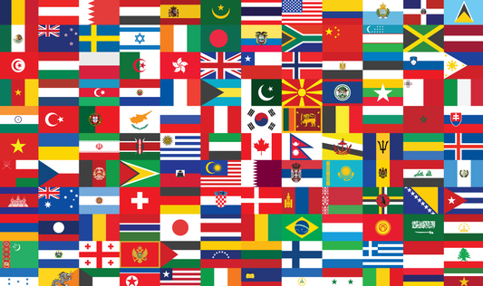 Country Flags: A Kaleidoscope of Nations and Their Symbols