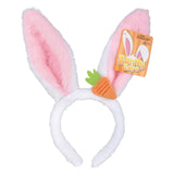 Plush Bunny Ears With Carrot For Kids In Bulk- Assorted