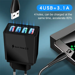 Multi-Functional Travel Charger Charging Plug