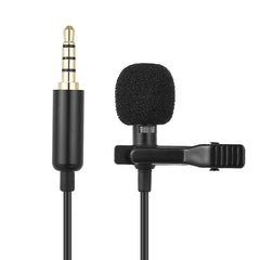 Mini Portable Clip-on Lapel Lavalier Condenser Mic