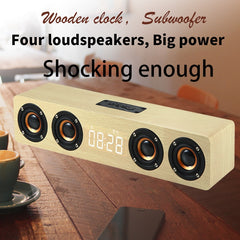 Portable Wireless Home Theater with Alarm Clock