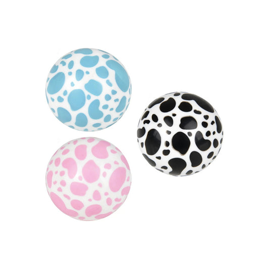 Cow Print Hi-Bounce Balls In Bulk