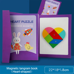 Children's Early Education Magnetic Jigsaw Puzzle Toys