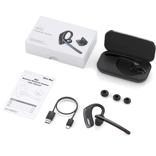 Noise Cancellation 500mAh Ear Phone With Wireless Charging