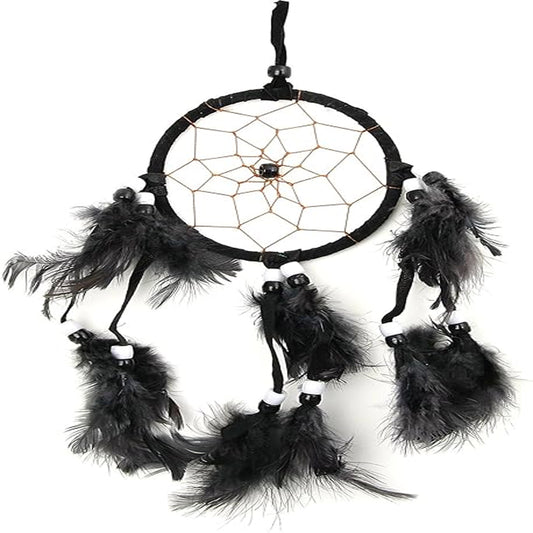 Black Dreamcatcher 3.5" X 10" inch (Set of 3)