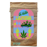 New OG Kush Marijuana Burlap Bag - Classic Cannabis Storage