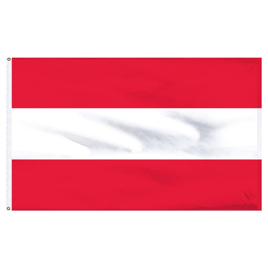 Austria Country 3' x 5' Flags - Set of 6, High-Quality Decor for Proud Austrians