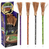 Halloween Witch's Broomstick Pen for Kid in Bulk - Assorted