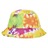 Tie Dye Print Bucket Casual Hat In Bulk- Assorted