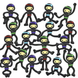 Mini Bendable Ninjas Kids Toys In Bulk- Assortetd