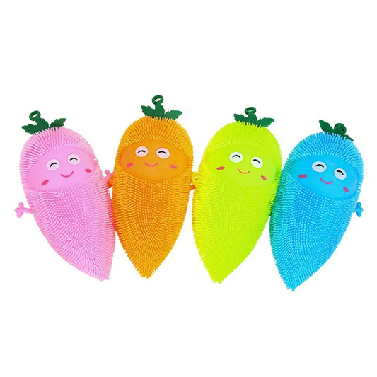 Light Up Puffer Carrot Balls -(Sold By DZ =$53.99)