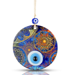 Evil Eye Glass Handmade Sun Charming Amulet Good Luck Home Décor