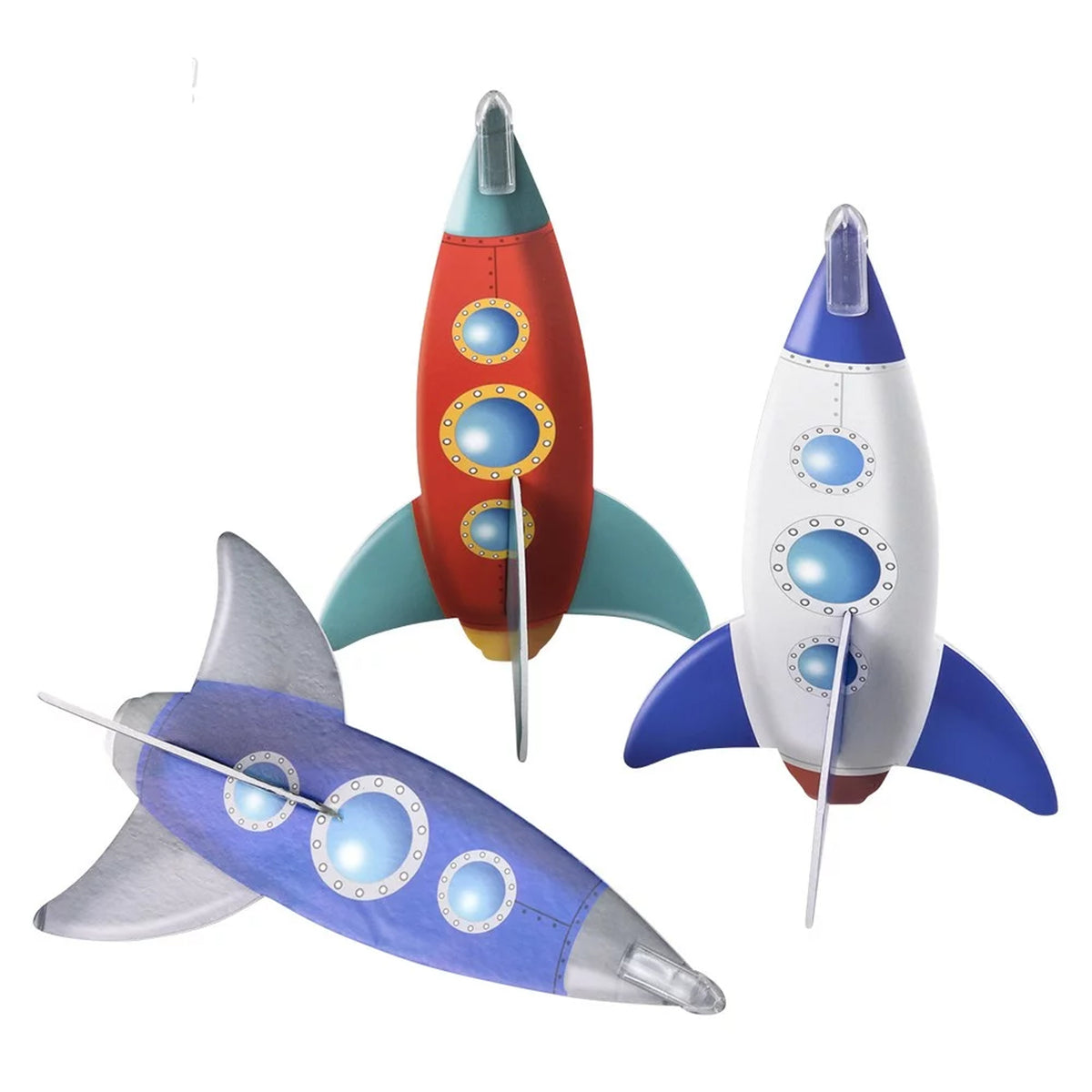 Retro Rocket Glider kids toys In Bulk- Assorted