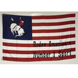 Rodeo America’s #1 Sport Cowboy Large 3’x5’ Feet Flag