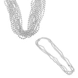 Silver Beaded Necklaces In Bulk