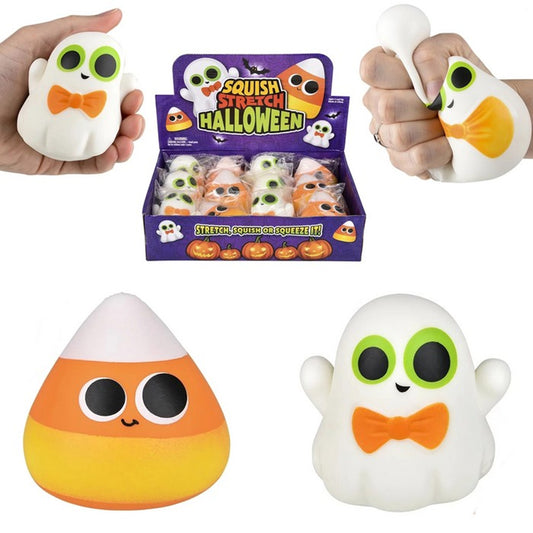 Squish & Stretch Halloween Figures kids Toys In Bulk