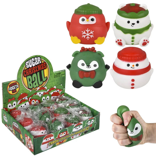 Christmas Squish & Stretch Holiday Fun Kids Play Toy