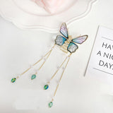 New Fancy Metal Butterfly Style Non-Slip Hair Claw Clip Accessories For Women's & Girls