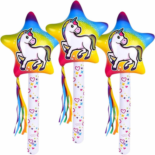 Unicorn Inflatable Wand kids Toys In Bulk