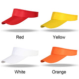 Non-Woven Visor Blank Golf Sun Hat In Bulk- Assorted