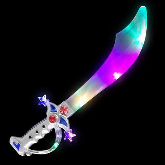 LED Buccaneer Swords with Sounds In Bulk