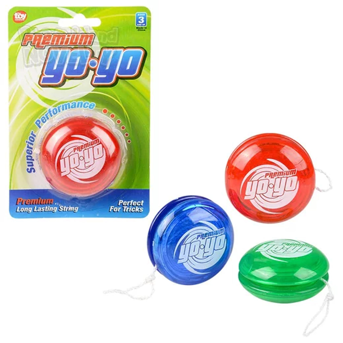 2.33" YOYO Assorted (Dozen = $17.99)