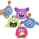 Soft Plush Monster Squeeze Bead Ball in Bulk - Assorted