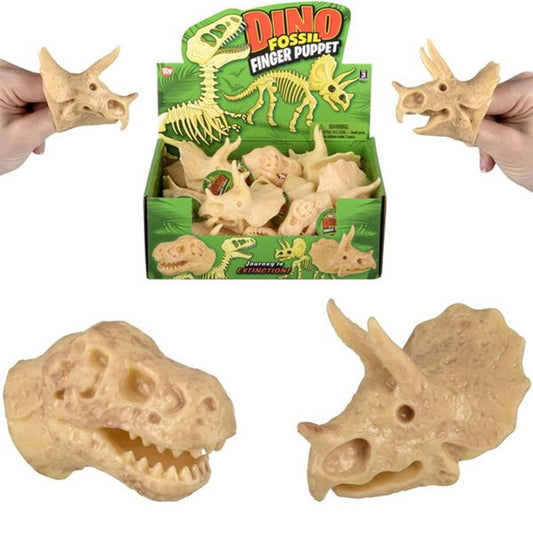 Dino Fossil  Stretchy Finger Puppet kids toys In Bulk