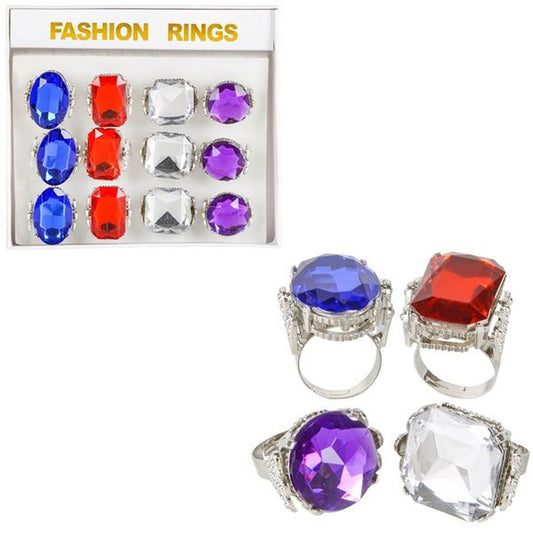 Giant Diamond Rings In Bulk- Assorted