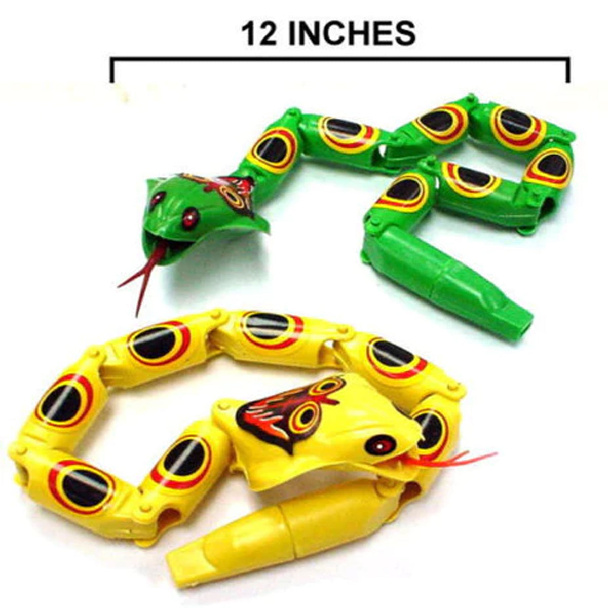 Moving Plastic Fake Cobra Snake in Bulk -Assorted