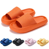 Quick-Drying Thickened Anti-Slip Bath Slippers for Men and Women