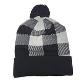 Northwoods Pom Beanie With Cuff Blank In Bulk- Assorted