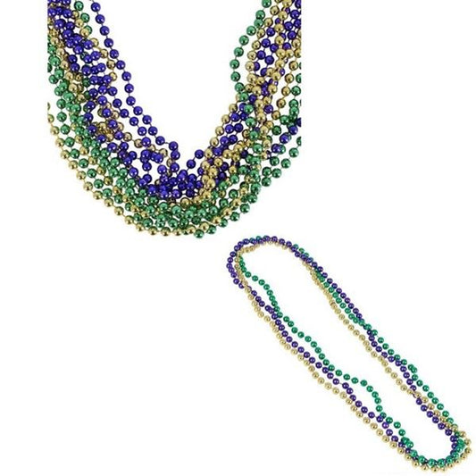 Mardi Gras Beaded Necklaces In Bulk