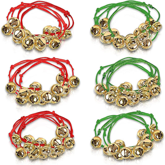 Jingle Bell Bracelet For Kids In Bulk - Assorted