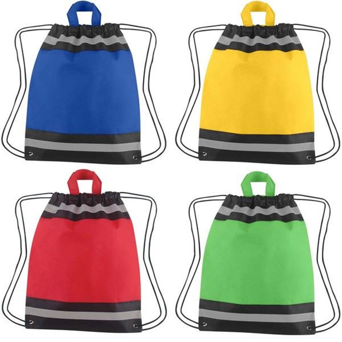 Small Non-Woven Reflective Sports Pack In Bulk- Assorted