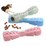 2307GP Dog Toothbrush Durable Dog Chew Toy Stick Soft Rubber Tooth Cleaning Point Massage Toothpaste Pet Toothbrush Molar Pet Supplies