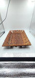 Hand-Carved Shesham Wood Decorative Tray - Exquisite Craftsmanship for Stylish Home Decor