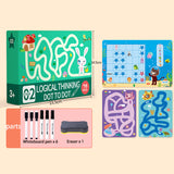 Drawing Tracing Logic Thinking Puzzle Early Educational Toys