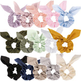 2PC Pack Hair Scrunchies In Bulk- Assorted