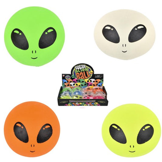 Squeezy Alien Sugar Ball kids Toys In Bulk- Assorted