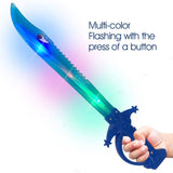 15" Light-Up Shark Sword (Dozen = $24.99)