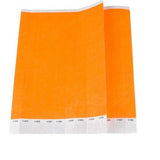 Orange Wrist Bands In Bulk (1 unit=100 pieces)