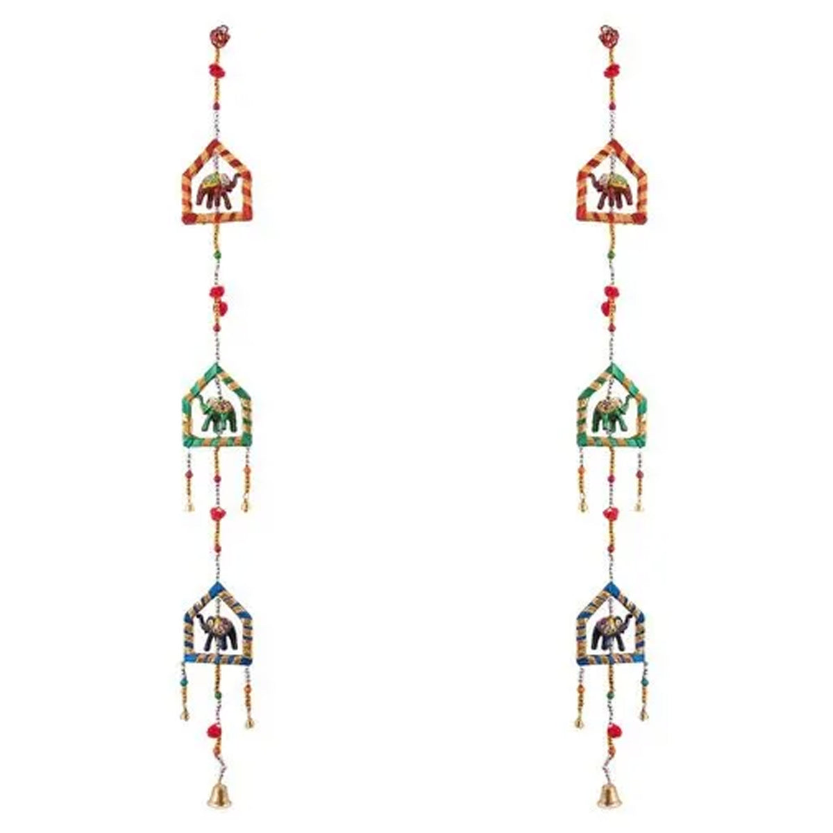 Jhopdi Mor Line Door Hanging - Traditional Indian Decor for Your Home MOQ - 12 pcs