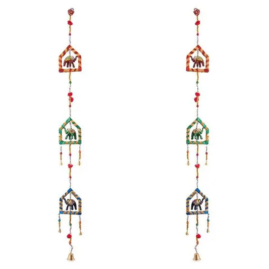 Jhopdi Mor Line Door Hanging - Traditional Indian Decor for Your Home MOQ - 12 pcs