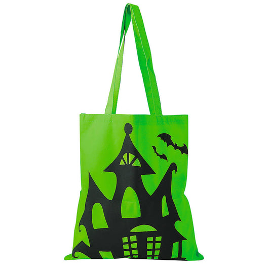 15"x16 Halloween Tote Bags For Daily Use- MOQ 12