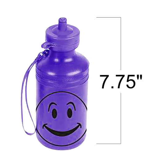 Smile Face Water Bottle In Bulk- Assorted