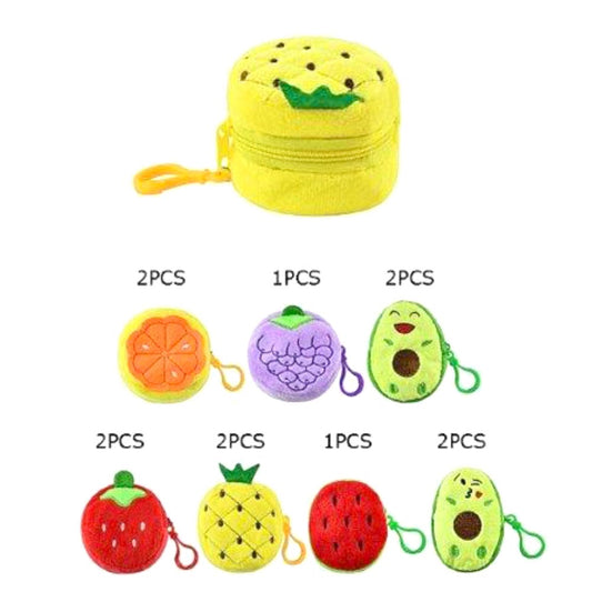 Fruits Coin Purses (1 Dozen=$14.99)