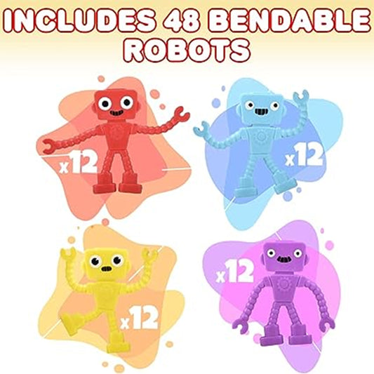 Mini Bendable Robot Kids Toys In Bulk