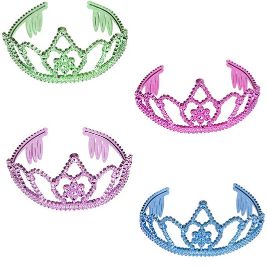 Metallic Tiara For Girls In Bulk