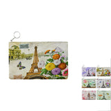 Eiffel Tower Printed Pouch Bags (1 Dozen=$14.99)